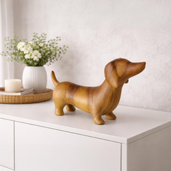 Soška psa Jezevčík