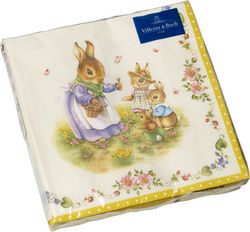 Villeroy & Boch Easter Accessoires ubrousky Easter Family, 33 x 33 cm