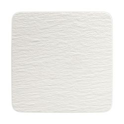 Villeroy & Boch Manufacture Rock Blanc klubový talíř, 32,5 x 32,5 cm