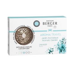 Maison Berger Paris vůně do auta Aroma Travel, matný nikl – Aromatická zahrada