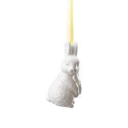 Rosenthal Velikonoční závěsná dekorace porcelánový zajíček stojící, 7 cm