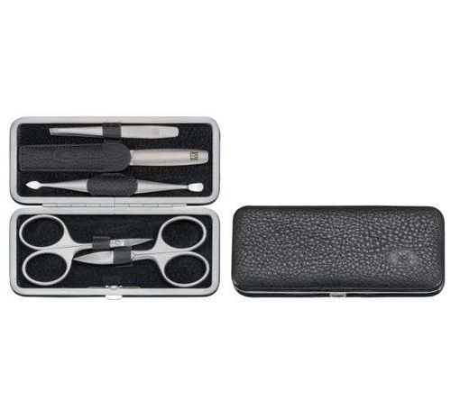 Zwilling Beauty Twinox manikúra Yak, černá kůže, 5 ks