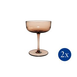 Villeroy & Boch Pohár na šampaňské / dezerty Like Clay, 100 ml, 2 ks 19-5179-8210