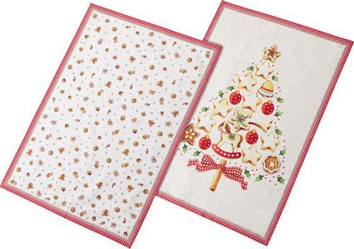 Villeroy & Boch Winter Bakery kuchyňské utěrky, sada 2 ks 14-8612-6146