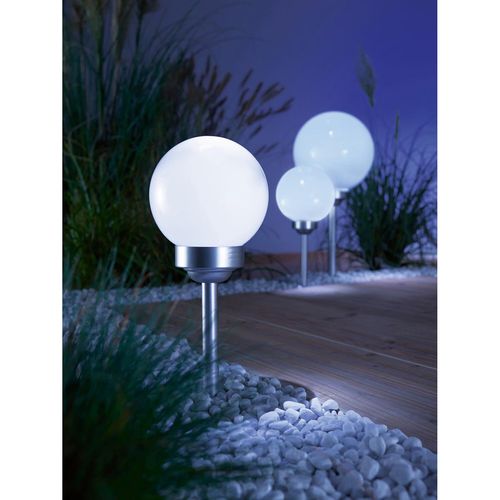 Solární zápich koule s rotujícími led, ø 15 cm