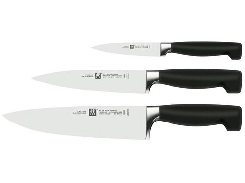 Zwilling Four Star set nožů - 3 ks (kuchařský, plátkovací, špikovací) 35048-000