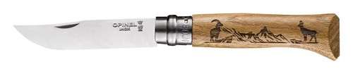 Opinel Zavírací nůž N°08, Animalia Chamois 8,5 cm 002336