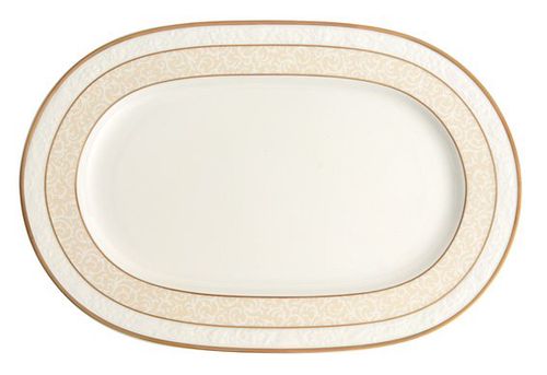 Villeroy & Boch Ivoire oválný servírovací talíř, 35 cm