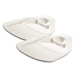 Villeroy & Boch BBQ Passion talíř na steak L, sada 2 ks