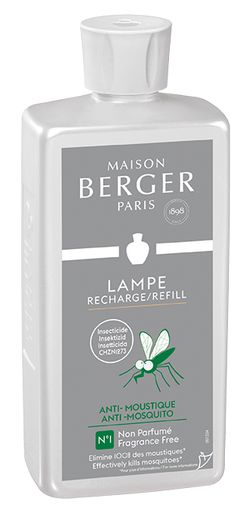 Maison Berger Paris neparfémovaná náplň do katalytické lampy Proti komárům, 500 ml