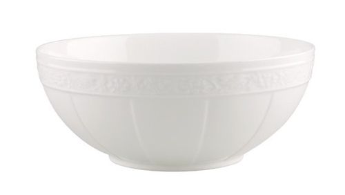 Villeroy & Boch White Pearl salátová mísa, Ø 24 cm