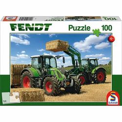 Schmidt Puzzle Traktory Fendt 724 Vario a Fendt 716 Vario, 100 dílků