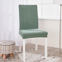 4Home Napínací voděodolný potah na židli Magic clean zelená, 45 - 50 cm, sada 2 ks