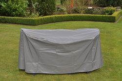 Ochranný obal na zahradní nábytek, šedý, 155 x 95 x 75 cm