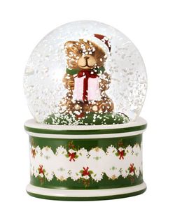 Villeroy & Boch Christmas Toys sněžítko s medvídkem, 9 cm 14-8327-6695