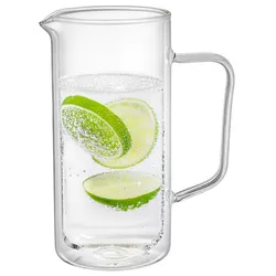 4Home Termo skleněný džbán Double Hot&Cool, 1 l