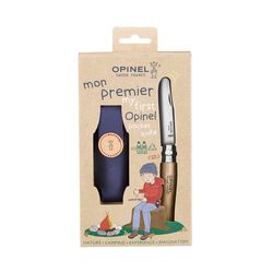 Opinel Sada My first kapesní nůž plus pouzdro na opasek, 8 cm 002400