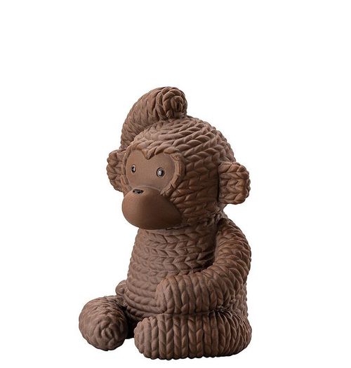 Moderní dekorace opice Gordon Rosenthal Pets, velká, 11,5 cm