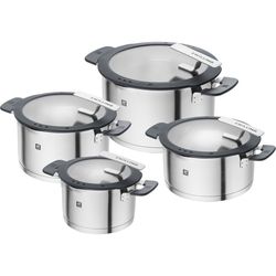 Zwilling Simplify sada nádobí se slévacími poklicemi, 4 ks