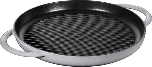 Staub Litinový gril 26 cm, grafitově šedá 1203018