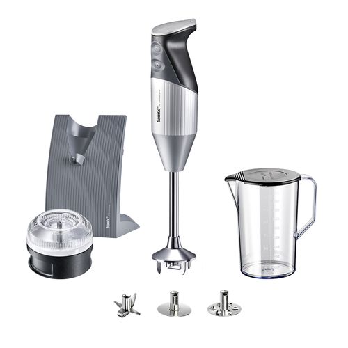 Bamix Ponorný tyčový mixér Swissline 200 W, stříbrný 1000.005