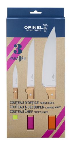 Nordic Ware Sada kuchyňských nožů Classic Trio Paralléle POP, 3 ks 02134
