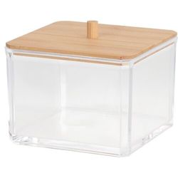 Kosmetický organizér Bamboo Eleganza, 9,5 x 9,5 x 8,5 cm