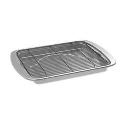 Nordic Ware Plech na pečení s roštem, 38x29 cm 45029