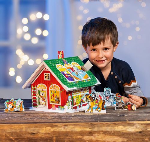 čokoládový adventní kalendář chaloupka