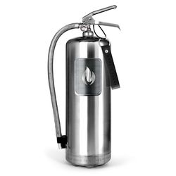 Nordic Flame Hasicí přístroj, práškový, 6 kg, nerezová ocel N151