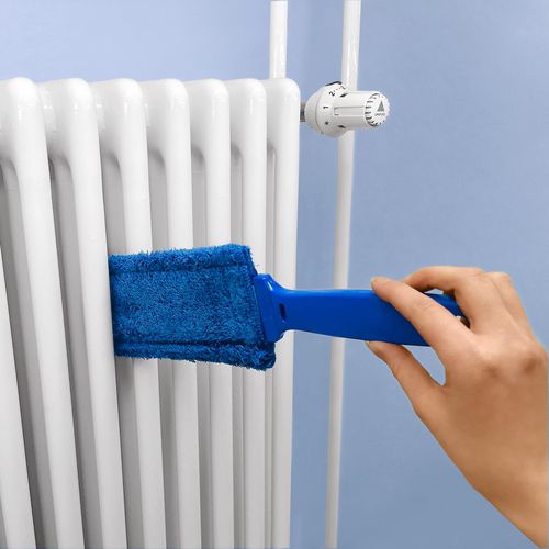 Sada na čištění radiátorů s kartáčem a prachovkou, 3 ks