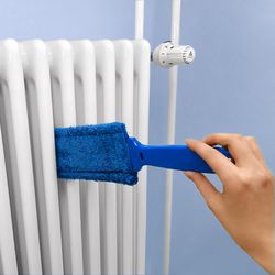 Sada na čištění radiátorů s kartáčem a prachovkou, 3 ks