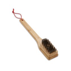 Weber Grilovací kartáč na čištění roštů s bambusovou rukojetí, 30 cm