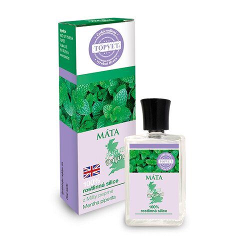 Topvet Máta 100% esenciální olej (silice) 10 ml