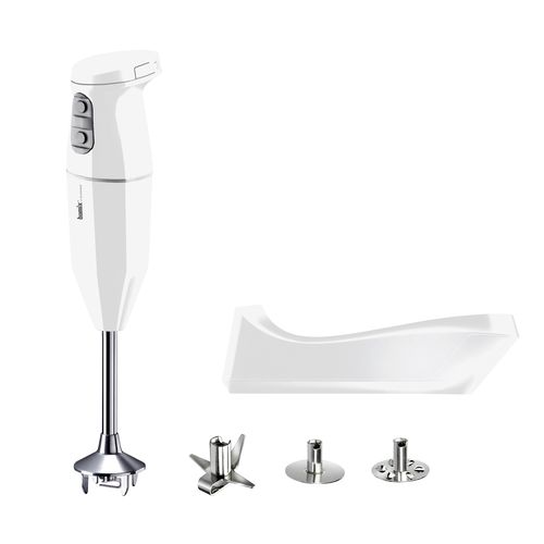 Bamix Bezdrátový ponorný tyčový mixér Cordless Plus, bílý 1121.002