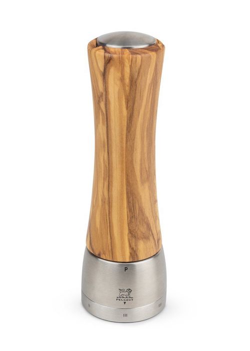 Mlýnek na pepř Peugeot Madras, olivové dřevo, 21 cm