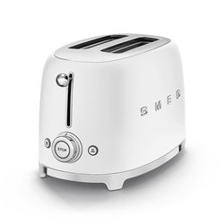 Smeg Toustovač 50´s Retro Style, 2x2, bílý mat TSF01WHMEU