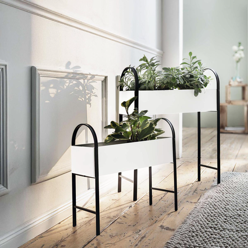 Vyvýšené truhlíky Retro, sada 2 ks