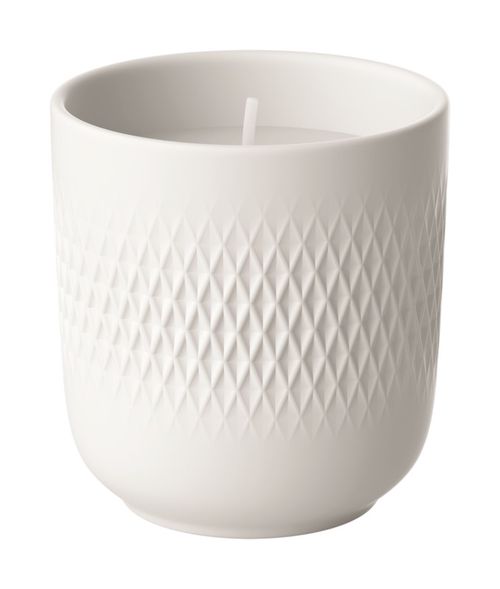 Villeroy & Boch Vonná svíčka Carre, Manufacture Collier blanc, s vůní Mystery, 180 ml 10-1681-7891