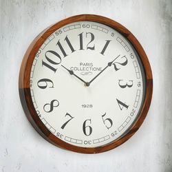 Dřevěné nástěnné hodiny millie