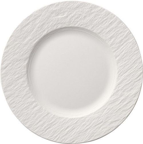 Villeroy & Boch Manufacture Rock Blanc dezertní talíř, Ø 22 cm