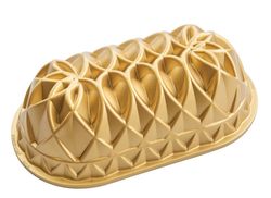 Forma na biskupský chlebíček Nordic Ware Jubilee, zlatá,1,4l