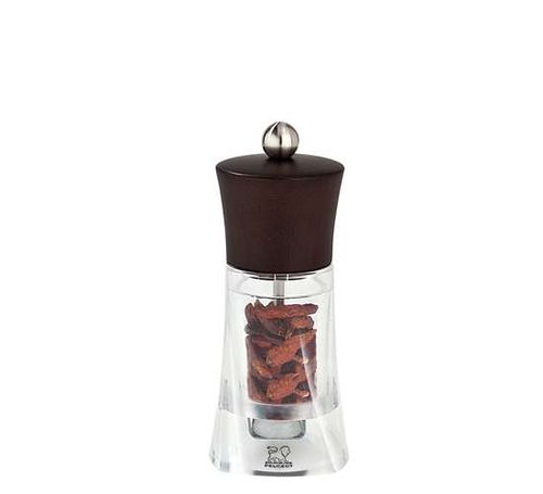 Peugeot Mlýnek na chilli papričky Oleron 14 cm, čokoládový