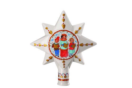 Rosenthal porcelánová špice na stromeček, Vánoční trh