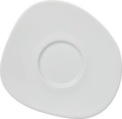 Villeroy & Boch Like Organic White kávový podšálek, 17,5 cm