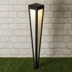 Led solární zahradní lampa jehlan, 75 cm