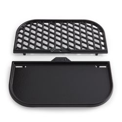 Weber GBS – kombinace litinový rošt a plancha