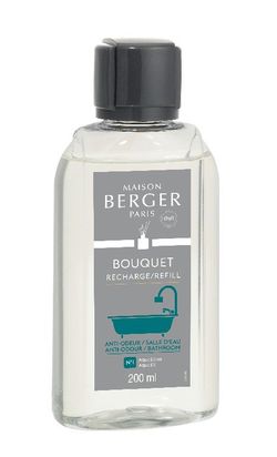 Maison Berger Paris náplň do difuzéru Proti zápachu z koupelny – Aquatic vůně, 200 ml