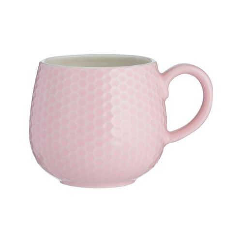 Mason Cash Impressions Mugs hrnek Honeycomb, 350 ml, růžový