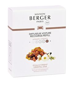Maison Berger Paris keramická náplň vůně do auta Kouzlo Orientu, 2 ks